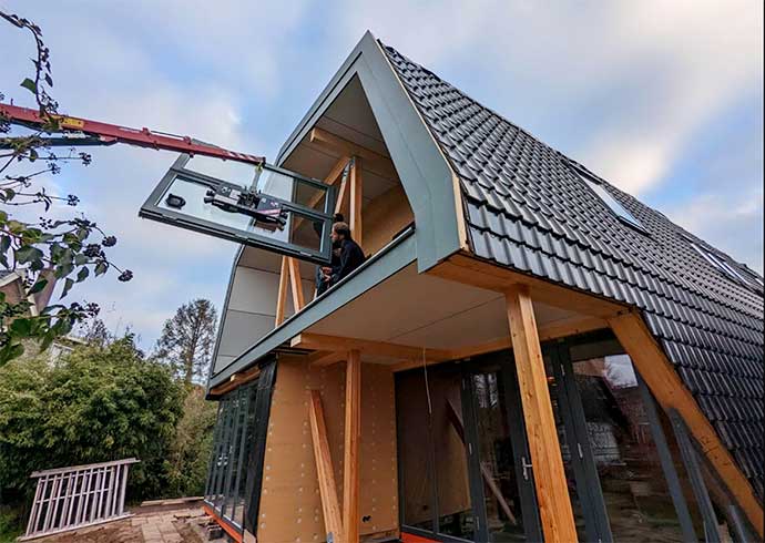Ecologisch bouwen woning Voorst