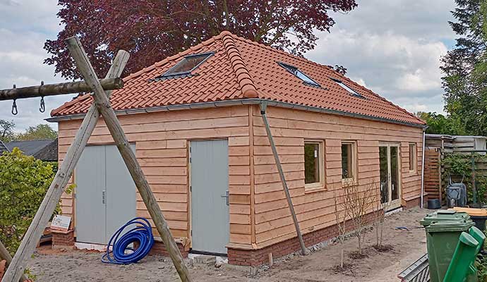 bijgebouw hout