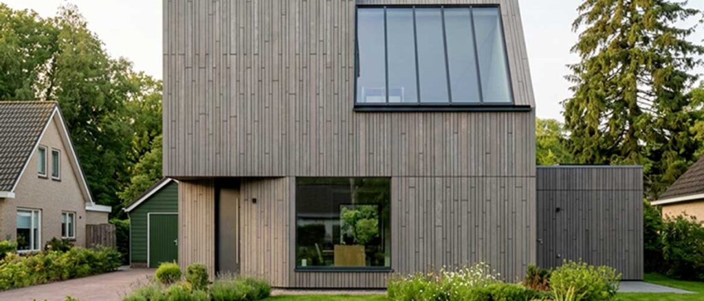 prefab elementen houtskelet