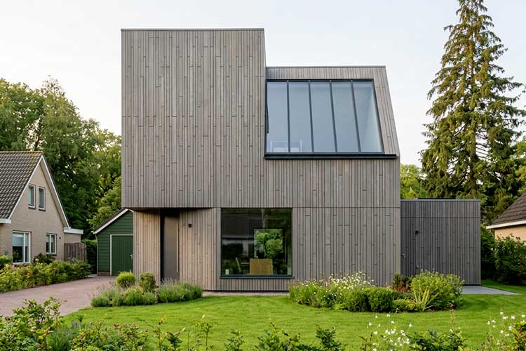 prefab elementen houtskelet